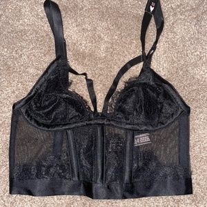 Black Victoria’s Secret Strappy Bralette